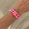 Wholesale Bracelet Polymer Clay Flower Pattern Manual Made For Women