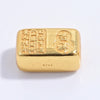 Wholesale Bracelet S925 Silver Fiveway God Of Wealth Square Bead Electroplated