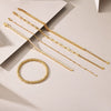 Wholesale Bracelet S925 Silver Geometric Moissanite Inlay Fashion Style
