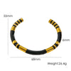 Wholesale Bracelet Stainless Steel Colorful Striped Dripping Oil Elegant Geometric Style For Women