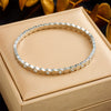 Wholesale Bracelet Stainless Steel Geometric Hexagonal Honeycomb Gold Plated Minimalist Style