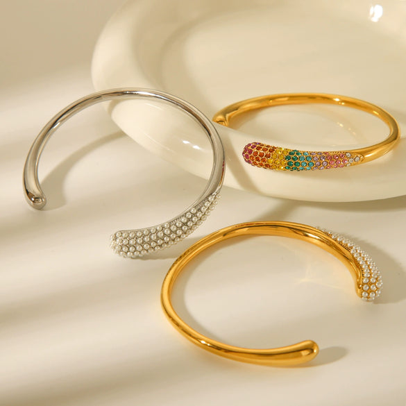 Wholesale Bracelet Stainless Steel Geometric 18K Goldplated Electroplating For Women