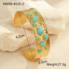 Wholesale Bracelet Stainless Steel Geometric Retro Electroplating Women's
