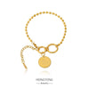 Wholesale Bracelet Stainless Steel Geometric Style 18K Gold Plated