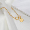 Wholesale Bracelet Stainless Steel Geometric Style 18K Gold Plated