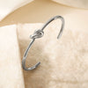 Wholesale Bracelet Stainless Steel 18K Gold Plated Love Knot Design