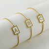 Wholesale Bracelet 316L Stainless Steel Letter Pattern Electroplated For Women