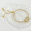 Wholesale Bracelet 316L Stainless Steel Letter Pattern Electroplated For Women