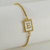 Wholesale Bracelet 316L Stainless Steel Letter Pattern Electroplated For Women