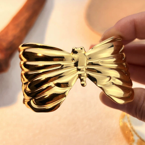 Wholesale Bracelet Stainless Steel Retro Geometric Hydraulic Opening Hollow Flower Electroplated
