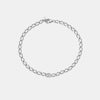 Wholesale Bracelet 925 Sterling Silver Geometric Light Luxury Electroplated