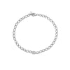 Wholesale Bracelet 925 Sterling Silver Geometric Light Luxury Electroplated