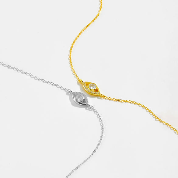 Wholesale Bracelet 925 Sterling Silver Sweet Style Horse Eye Star Design Platinum 18K Gold Electroplated For Women