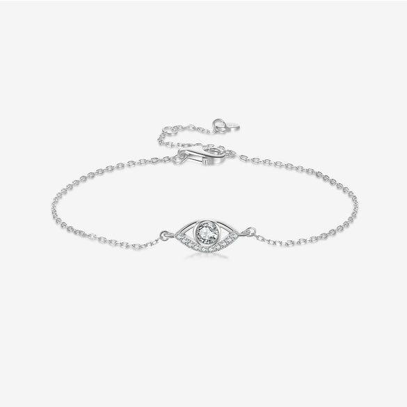 Wholesale Bracelet 925 Sterling Silver Sweet Style Horse Eye Star Design Platinum 18K Gold Electroplated For Women