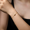 Wholesale Bracelet 925 Sterling Silver Sweet Style Horse Eye Star Design Platinum 18K Gold Electroplated For Women