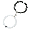 Wholesale Bracelet Stone Magnet Buckle Heartshaped Manual Design Internet Celebrity Style Geometric