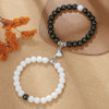 Wholesale Bracelet Stone Magnet Buckle Heartshaped Manual Design Internet Celebrity Style Geometric