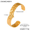 Wholesale Bracelet 316L Stainless Steel Geometric 18K Gold Plated Pvd Light Luxury Jewelry