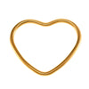 Wholesale Bracelet 316L Stainless Steel 18K Gold Plated Heartshaped Fashion Design