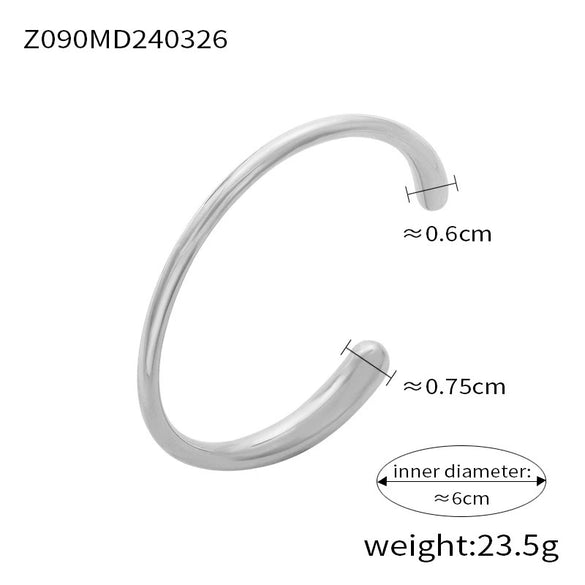Wholesale Bracelet Titanium Steel Shell Beads Czech Diamond Geometric Electroplated For Female
