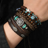 Wholesale Bracelet Zinc Alloy Vintage Geometric Hand Knitted Unisex