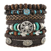 Wholesale Bracelet Zinc Alloy Vintage Geometric Hand Knitted Unisex