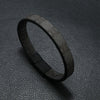 Wholesale Bracelets Cortex Retro Geometric Handmade Striped Magnet Buckle For Men