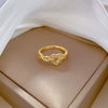 Wholesale Brass Cartoon Crown Style Ring With Electroplating