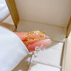 Wholesale Brass Cartoon The Crown Style Love Hollow Opening Adjustable Women's Ring With Electroplating