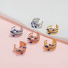 Wholesale Brass Geometric Ear Bone Clips For Women Without Pierced Ears Fashionable Elegant Artistic