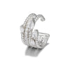 Wholesale Brass Geometric Ear Bone Clips For Women Without Pierced Ears Fashionable Elegant Artistic
