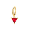Wholesale Brass Geometric Zircon Earrings