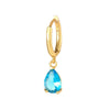 Wholesale Brass Geometric Zircon Earrings