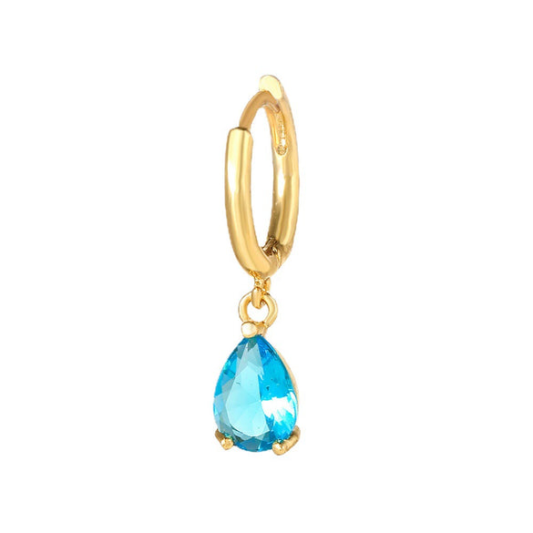 Wholesale Brass Geometric Zircon Earrings