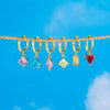 Wholesale Brass Geometric Zircon Earrings