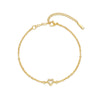Wholesale Brass Hand Jewelry With Geometric Shape And Simple Style Electroplated Copper With Real Gold Plating For Women