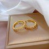 Wholesale Brass Open Ring With Real Gold Electroplating The Crown Pattern For Women