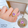 Wholesale Brass Wedding Ring With Cartoon Crown Pattern And Electroplating For Women