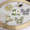 Wholesale Brooch Alloy Inlaid With Natural Freshwater Pearls Insect Snowflake Fawn Butterfly Design For Women