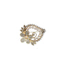 Wholesale Brooch Alloy Pearl Rhinestone Flower Heart Shape Animal Electroplated Unisex Accessory