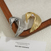 Wholesale Brooch Copper Geometric Wings Medieval Style Electroplating