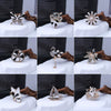 Wholesale Brooch Zinc Alloy Animal Flower Insect Leaves Geometric Dripping Oil Style