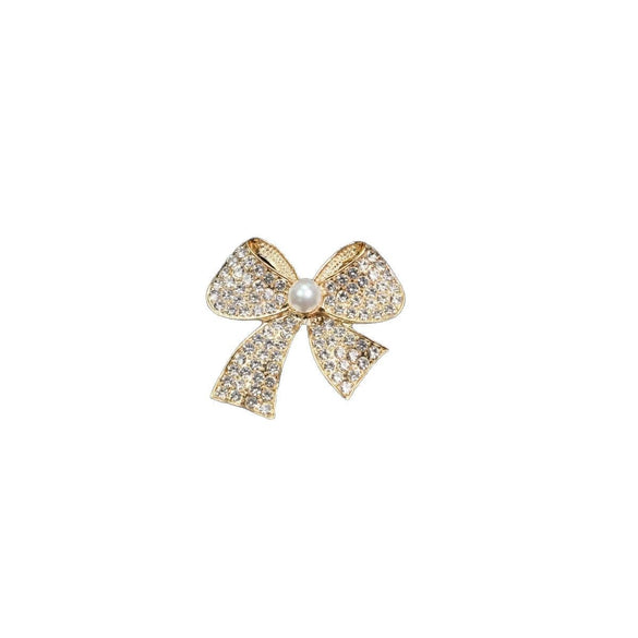 Wholesale Brooch Zinc Alloy Bowknot Antiglow Electroplated For Women