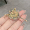 Wholesale Brooch Zinc Alloy Cartoon Character Style Electroplating For Women