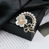Wholesale Brooch Zinc Alloy Flower Electroplating Light Luxury Style Clothing Accessories