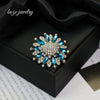Wholesale Brooch Zinc Alloy Flower Shaped Electroplated Unisex