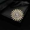 Wholesale Brooch Zinc Alloy Geometric Electroplating Magic Array Creative Vintage Hollow Unisex