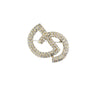 Wholesale Brooch Zinc Alloy Geometric Letter Style Electroplating Clothing Antirunning Pin Accessories For Women And Unisex