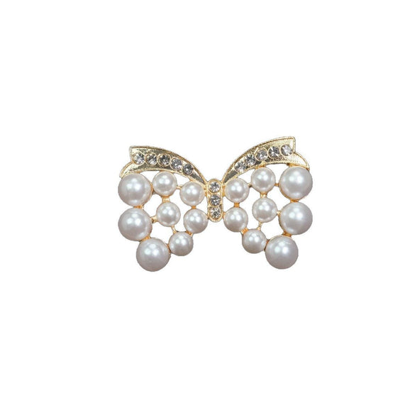 Wholesale Brooch Zinc Alloy Rhinestone Geometric Butterfly Electroplated Jewelry Accessory For Women And Unisex