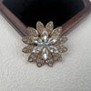 Wholesale Brooch Zinc Alloy Star Light Luxury Style Electroplated For Women And Unisex